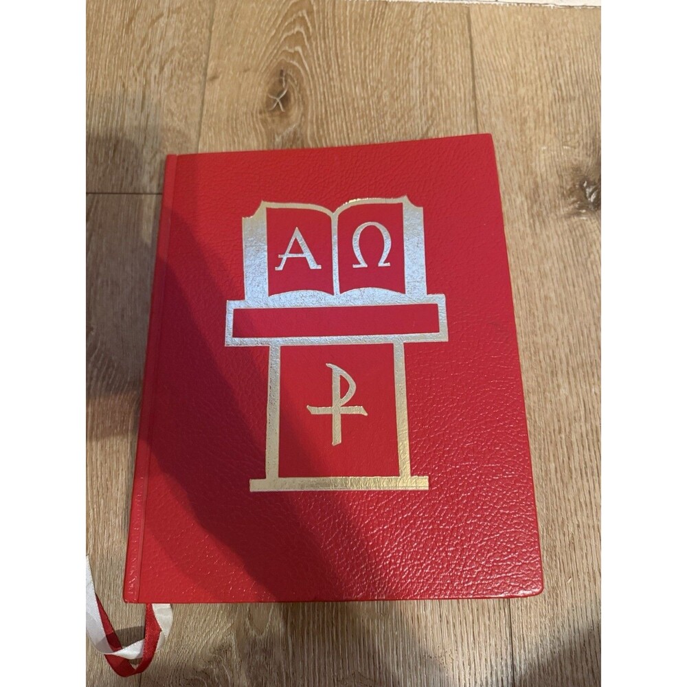 1974 Church Lectionary For Mass, The Roman Missal Book, Used (CU942) Chalice Co.